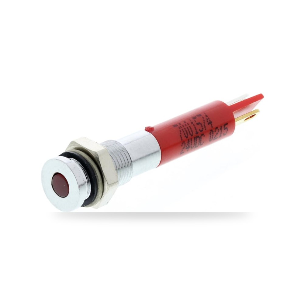 لمبة بيان وإشارة لوحات 24V DC أحمر أداء عالي ريمكو للتوريدات الصناعية (Reemco Industrial)