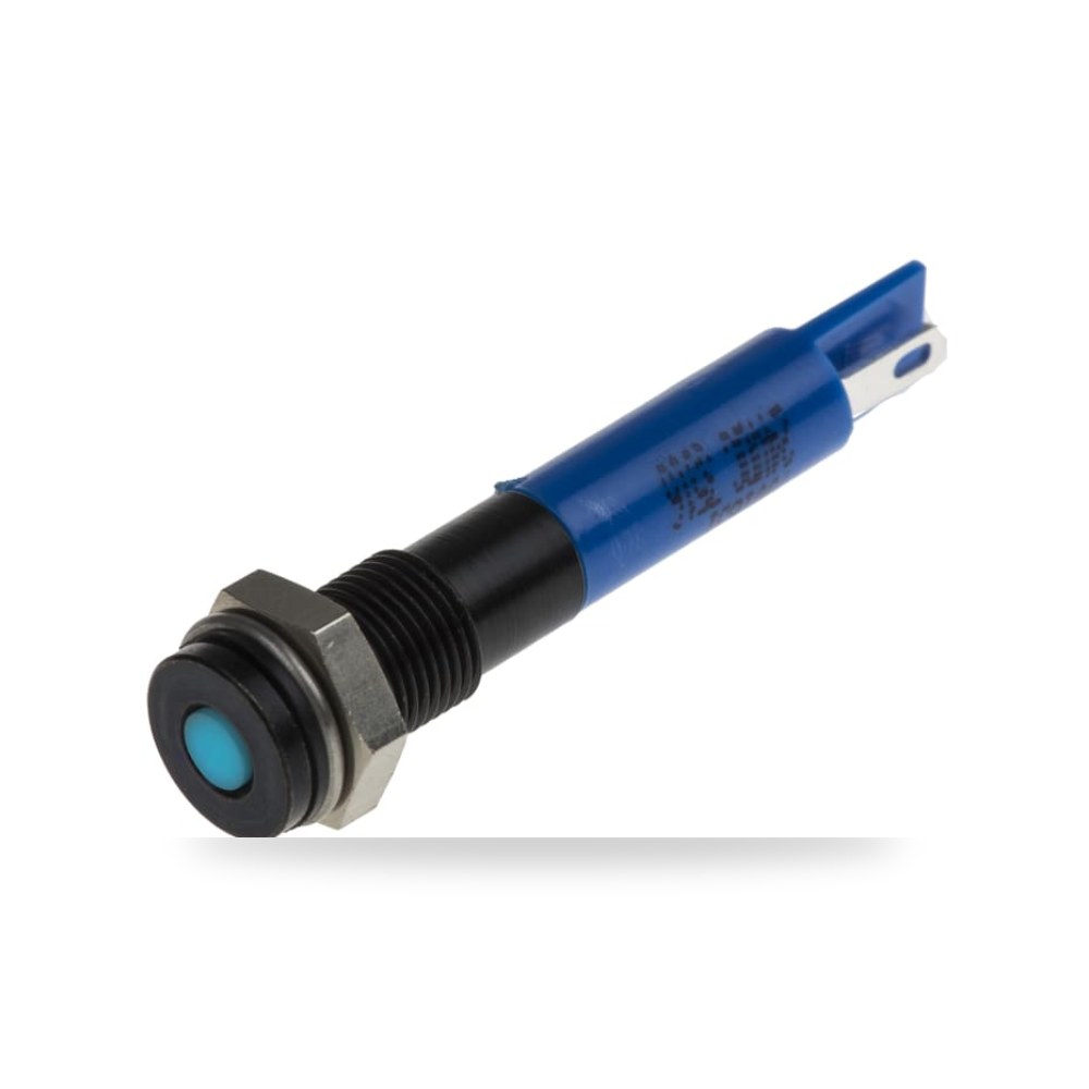 لمبة بيان وإشارة لوحات 24V DC أزرق فولاذي RS ريمكو للتوريدات الصناعية (Reemco Industrial)