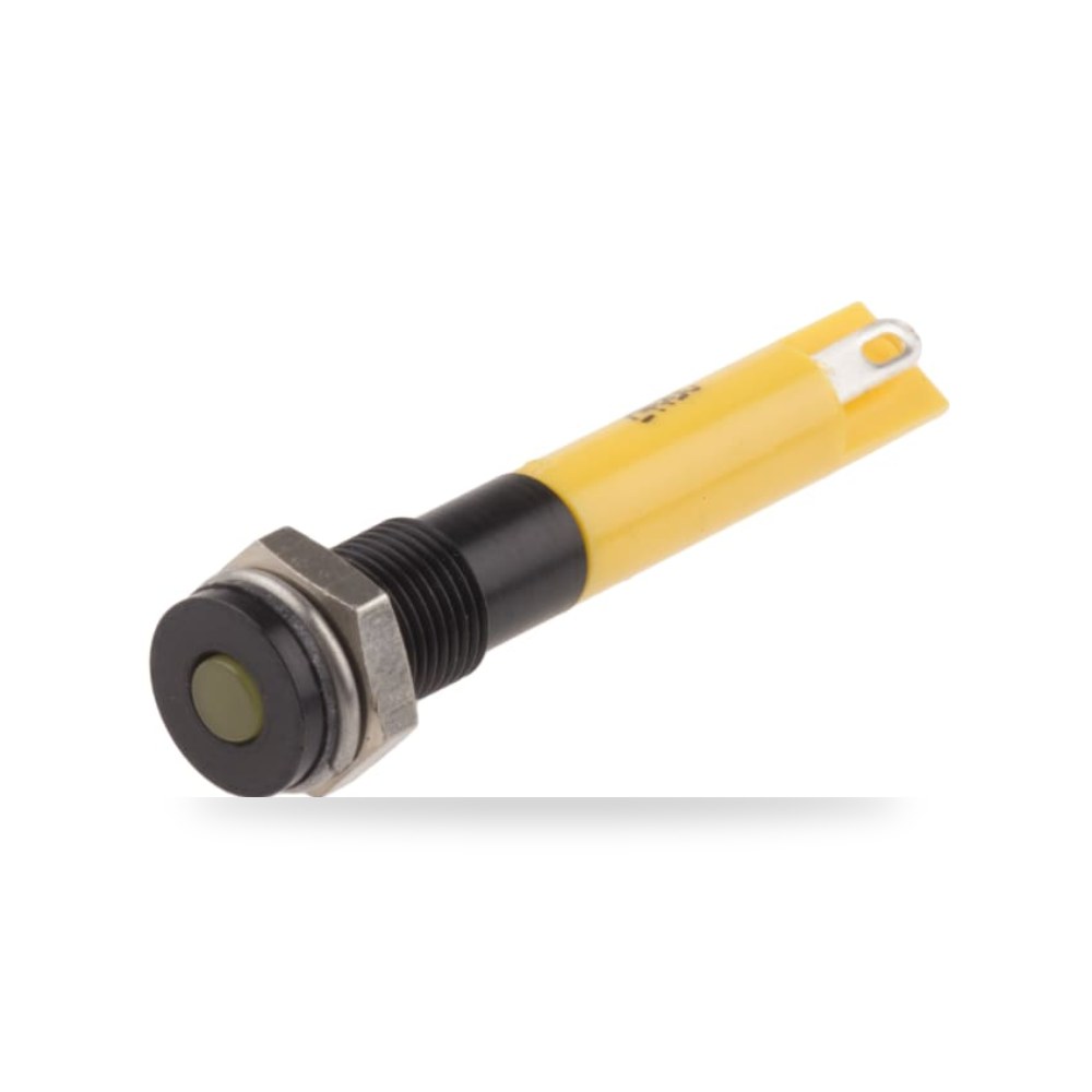 لمبة بيان وإشارة لوحات 24V DC أصفر أداء عالي ريمكو للتوريدات الصناعية (Reemco Industrial)