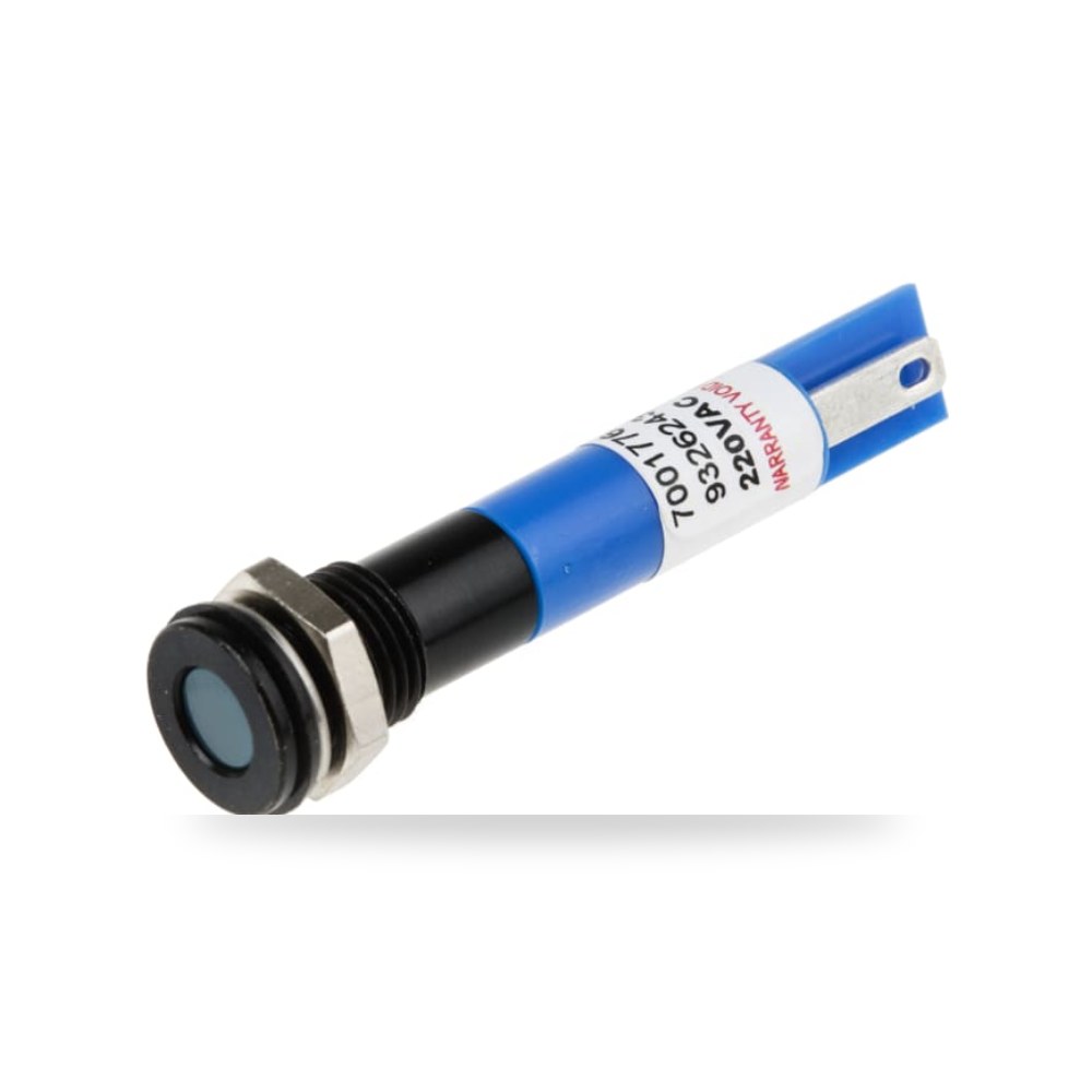 لمبة بيان وإشارة لوحات 220V AC أزرق طراز ريمكو للتوريدات الصناعية (Reemco Industrial)