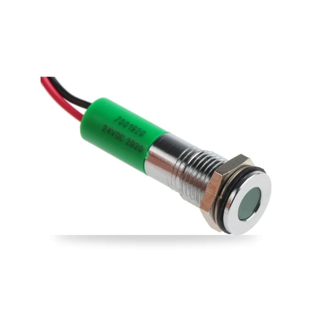 لمبة بيان وإشارة لوحات 24V DC أخضر فائق ريمكو للتوريدات الصناعية (Reemco Industrial) موديل