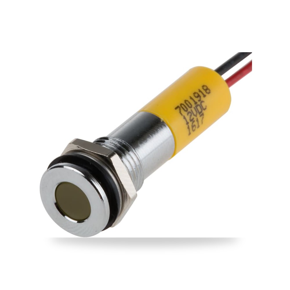 لمبة بيان وإشارة لوحات 12V DC أصفر موثوق ريمكو للتوريدات الصناعية (Reemco Industrial)