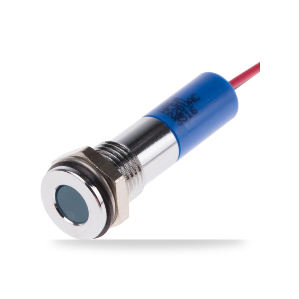 لمبة بيان وإشارة لوحات 220V AC أزرق فئة شاقة ريمكو للتوريدات الصناعية (Reemco Industrial)