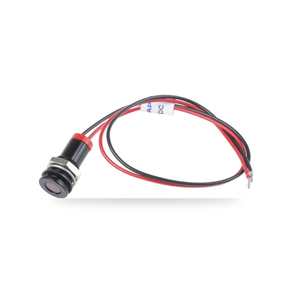 لمبة بيان وإشارة لوحات 2V DC أحمر عالي الدقة ريمكو للتوريدات الصناعية (Reemco Industrial)