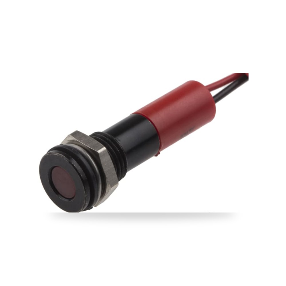 لمبة بيان وإشارة لوحات 12V DC أحمر تقنية ريمكو للتوريدات الصناعية (Reemco Industrial)