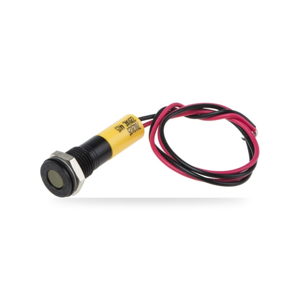 لمبة بيان وإشارة لوحات 220V AC أصفر فئة شاقة ريمكو للتوريدات الصناعية (Reemco Industrial)