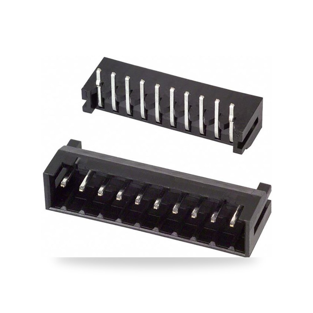 موصل وبن هيدر بوردات PCB 10 خط خطوة 2 مم طراز ريمكو للتوريدات الصناعية (Reemco Industrial)