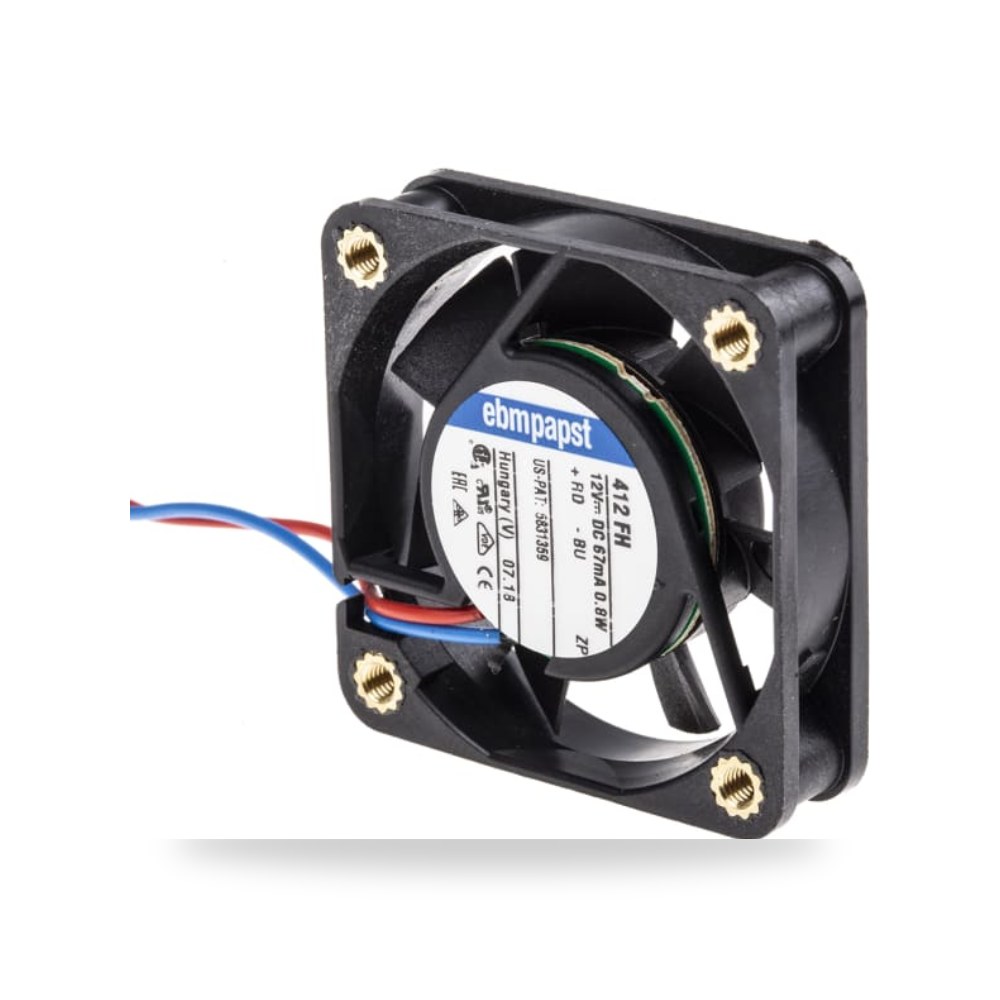 مروحة تبريد محورية للكبائن 12V DC 40 طراز F ريمكو للتوريدات الصناعية (Reemco Industrial)