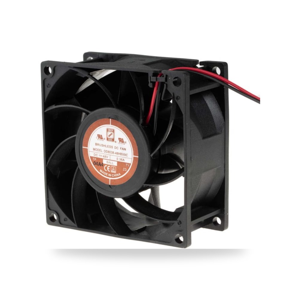 مروحة تبريد محورية للكبائن 48V DC مقاس نسخة ريمكو للتوريدات الصناعية (Reemco Industrial)