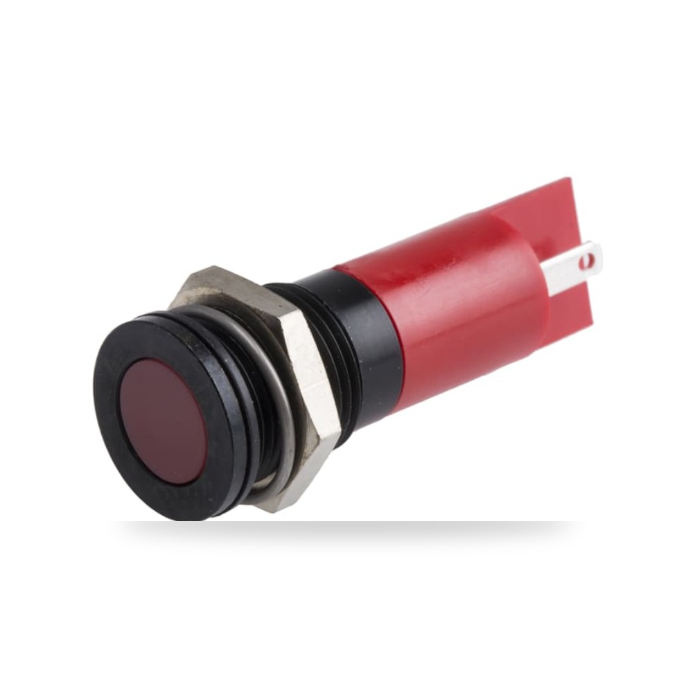 لمبة بيان وإشارة لوحات 24V DC أحمر عزل متطور ريمكو للتوريدات الصناعية (Reemco Industrial)
