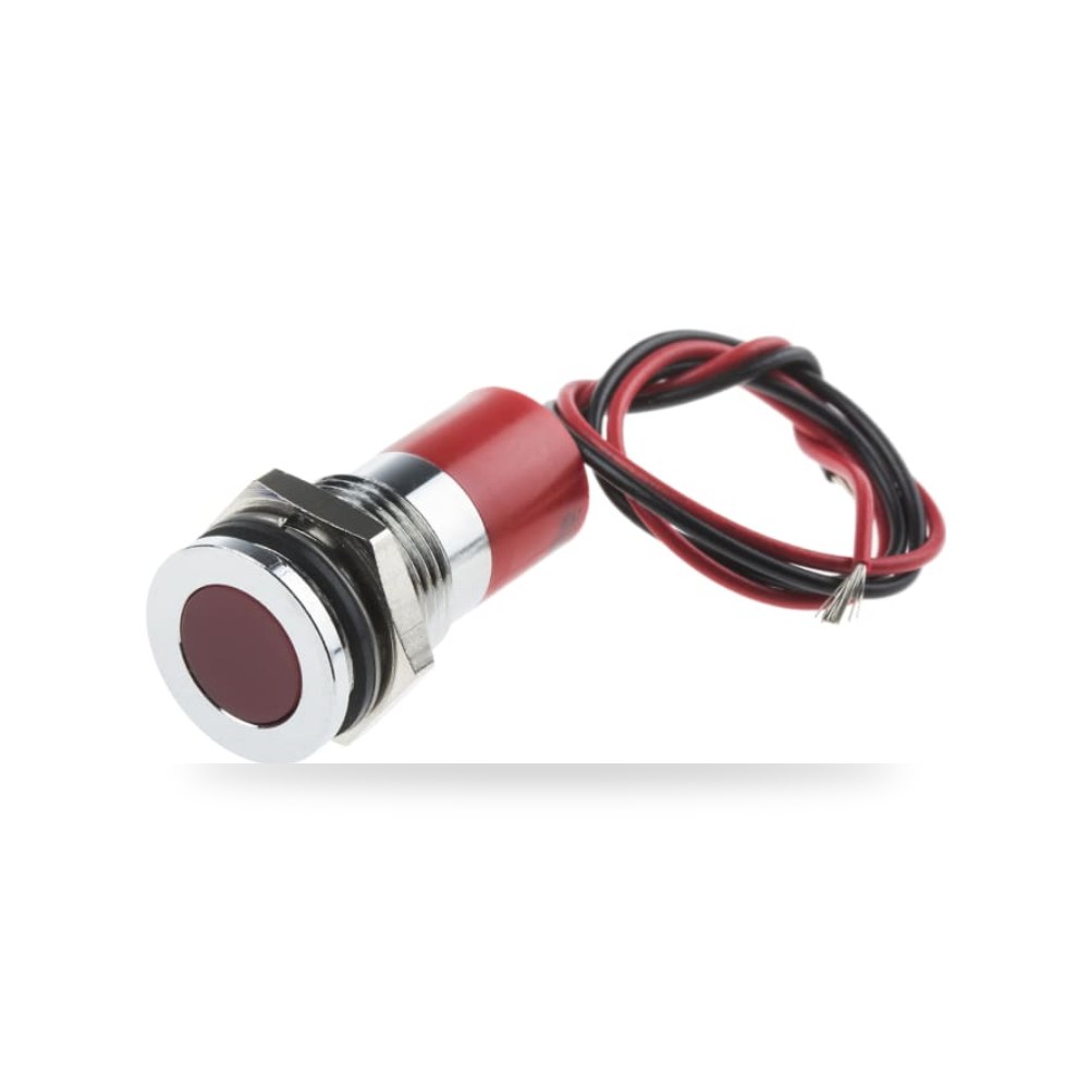 لمبة بيان وإشارة لوحات 12V DC أحمر أداء عالي ريمكو للتوريدات الصناعية (Reemco Industrial)