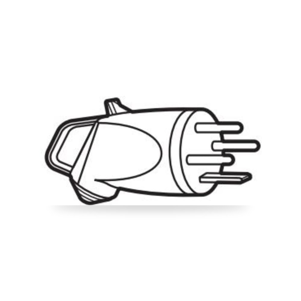 قابس وفيش كهربائي بريطاني ثلاثي UK 32A فئة ريمكو للتوريدات الصناعية (Reemco Industrial)
