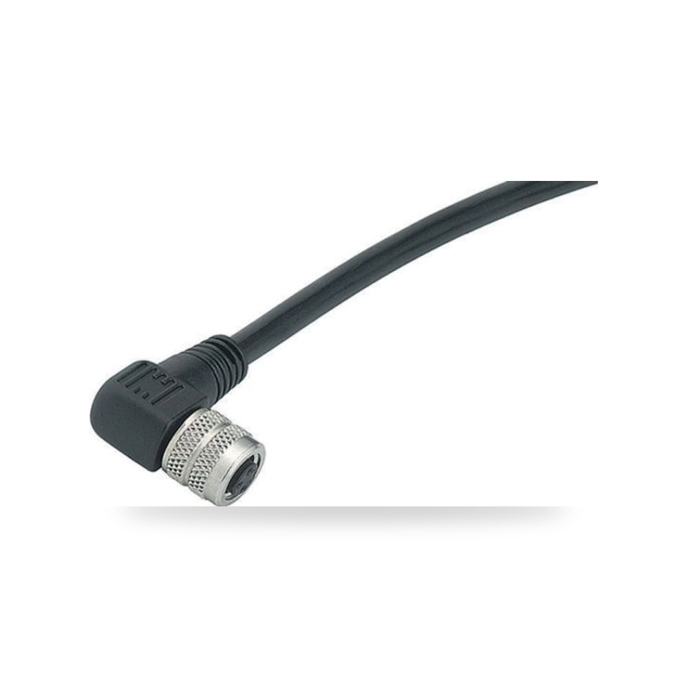 كابل توصيل حساسات ومشغلات M8 3 طراز A صناعي ريمكو للتوريدات الصناعية (Reemco Industrial)