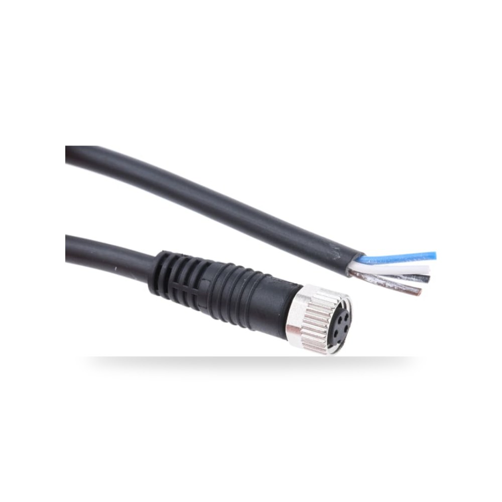 كابل توصيل حساسات ومشغلات M8 4 طراز A شاق RS ريمكو للتوريدات الصناعية (Reemco Industrial)