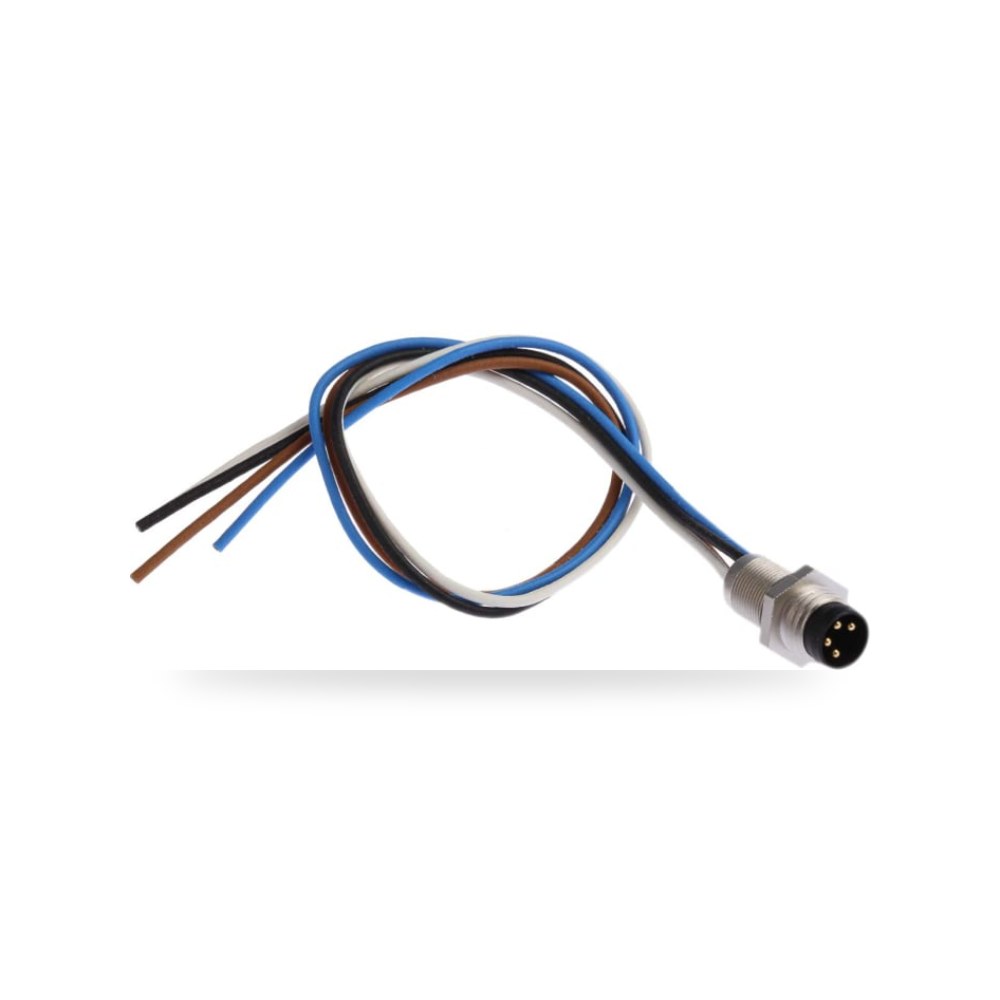 كابل توصيل حساسات ومشغلات M8 3 طراز A متين RS ريمكو للتوريدات الصناعية (Reemco Industrial)