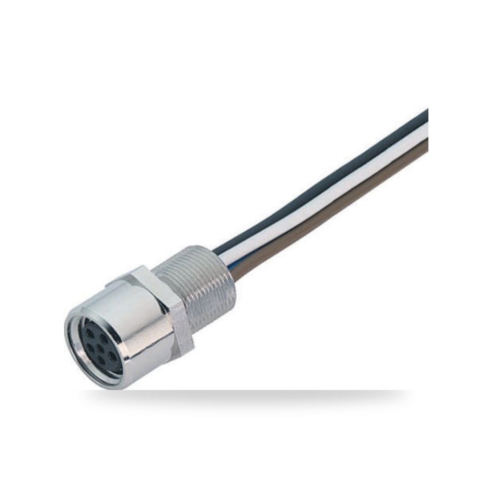 كابل توصيل حساسات ومشغلات M8 6 أطراف صناعي RS ريمكو للتوريدات الصناعية (Reemco Industrial)