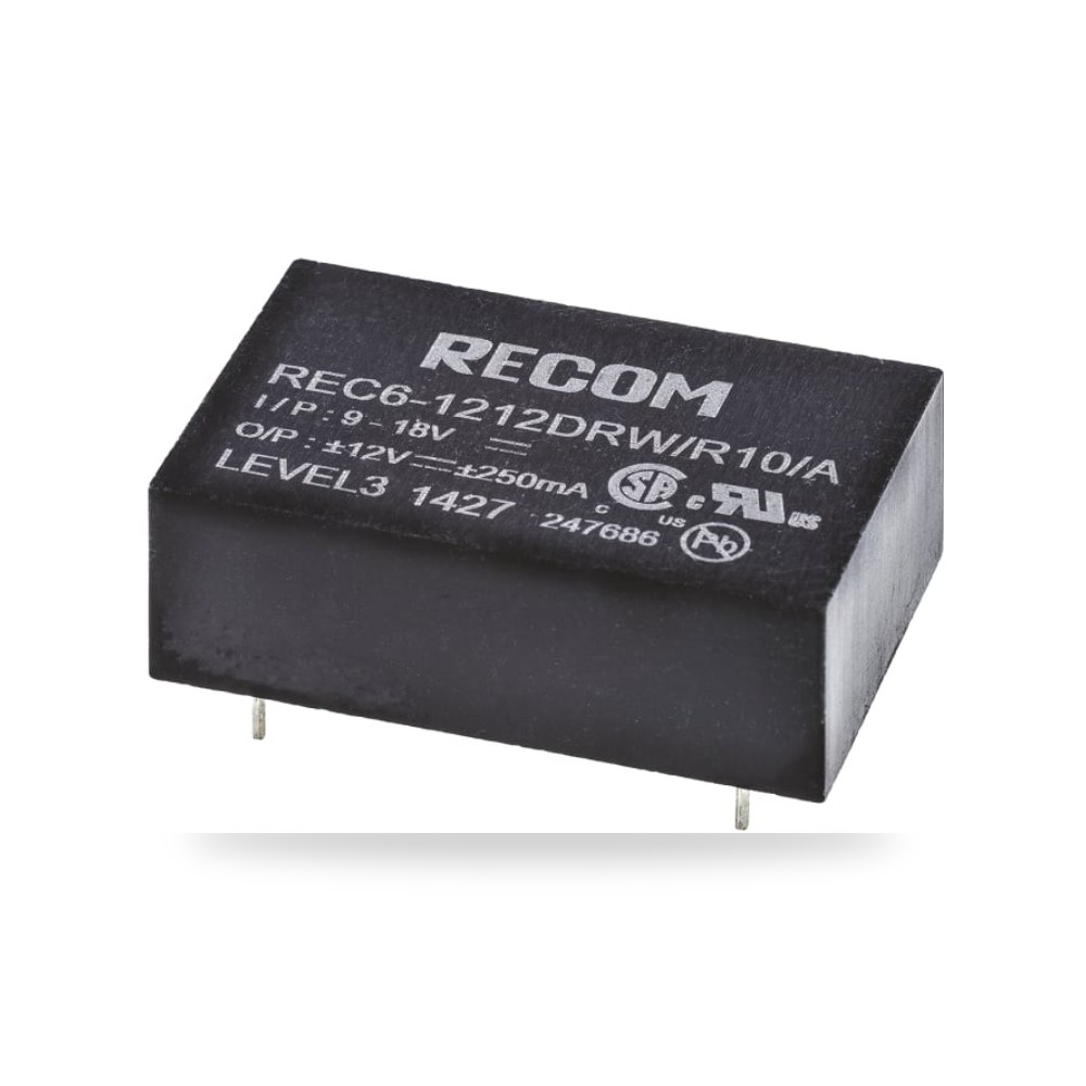 محول جهد DC DC 12 فولت 6 كفاءة تشغيلية RS PRO ريمكو للتوريدات الصناعية (Reemco Industrial)