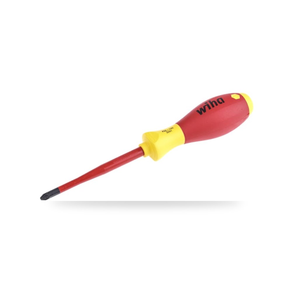 مفك براغي عازل 1000V PZ2 100 مم طراز احترافي ريمكو للتوريدات الصناعية (Reemco Industrial)