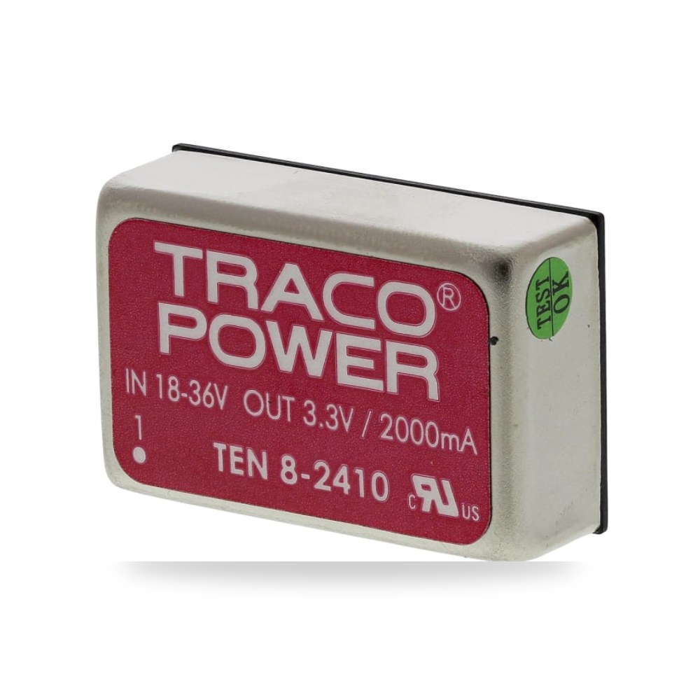 محول جهد DC DC 3.3 فولت 8 طراز احترافي RS PRO ريمكو للتوريدات الصناعية (Reemco Industrial)