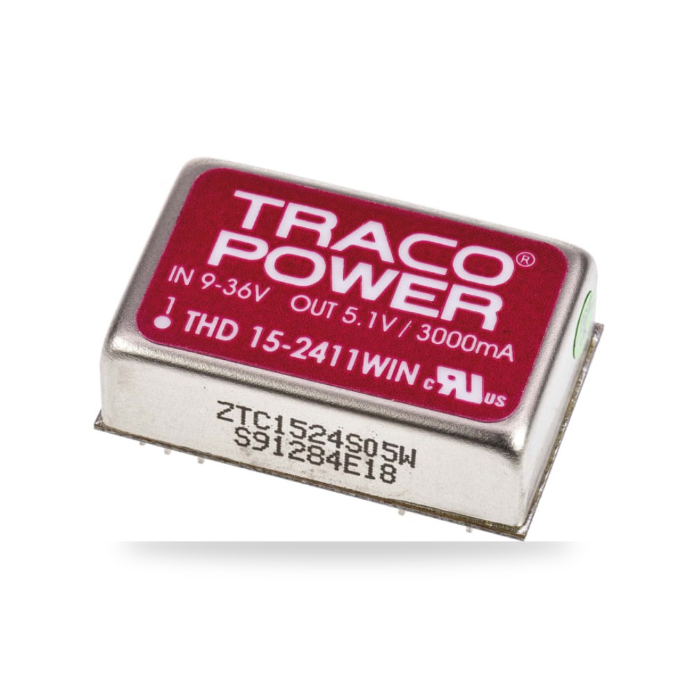 محول جهد DC DC 5.1 فولت 15 نسخة محدثة RS PRO ريمكو للتوريدات الصناعية (Reemco Industrial)