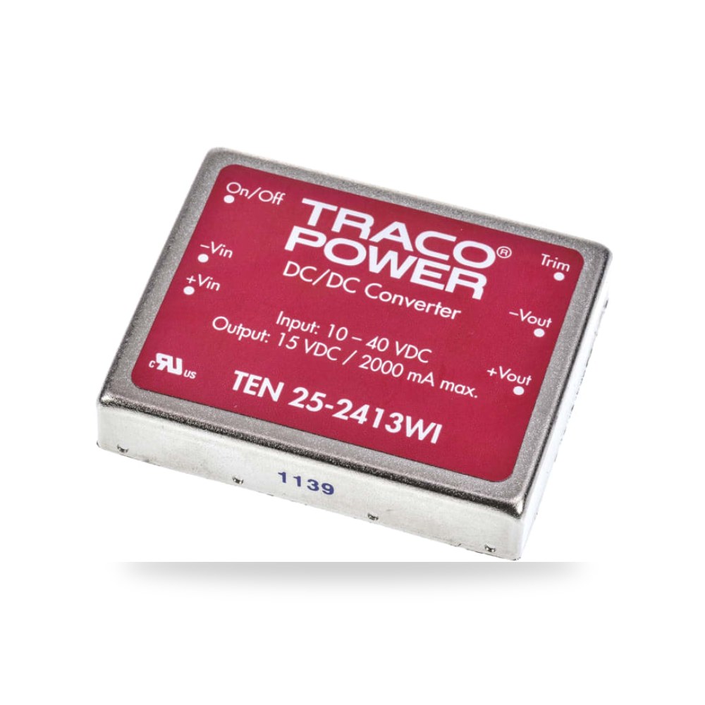 محول جهد DC DC 15 فولت 25 طراز احترافي RS PRO ريمكو للتوريدات الصناعية (Reemco Industrial)