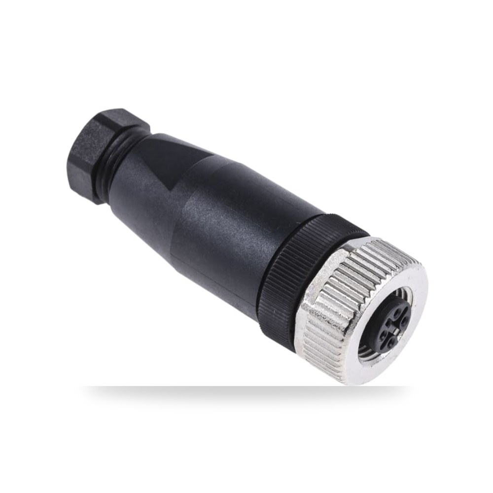 موصل دائري صناعي M12 5 أطراف فائق التحمل RS ريمكو للتوريدات الصناعية (Reemco Industrial)