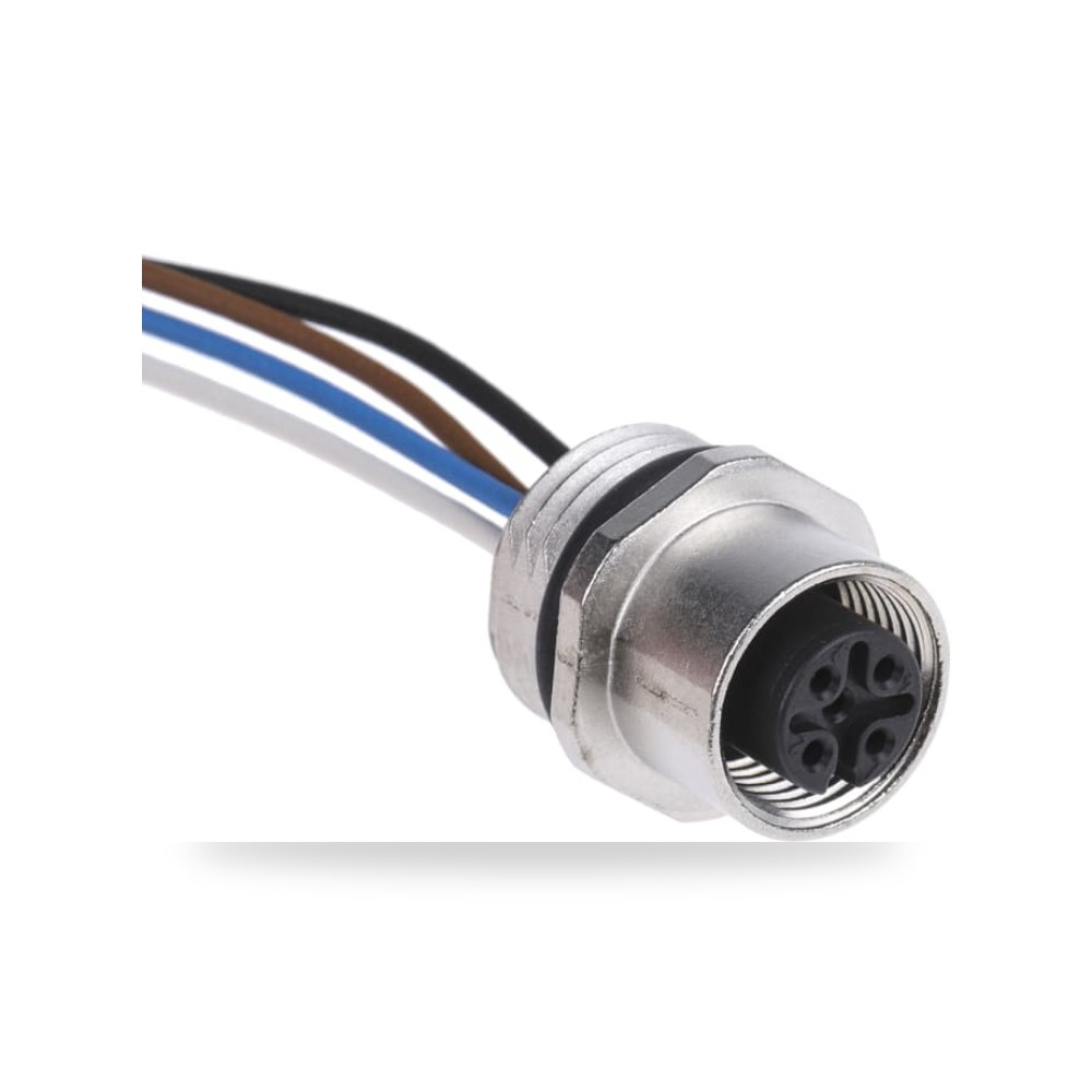 كابل توصيل حساسات ومشغلات M12 4 فئة B S صناعي ريمكو للتوريدات الصناعية (Reemco Industrial)