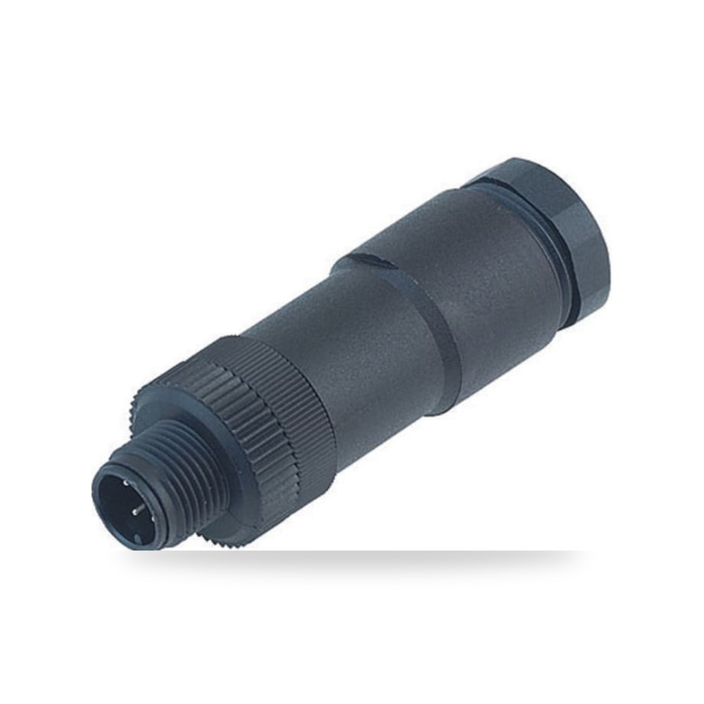 موصل دائري صناعي معتمد M12 5 أطراف طراز P RS ريمكو للتوريدات الصناعية (Reemco Industrial)