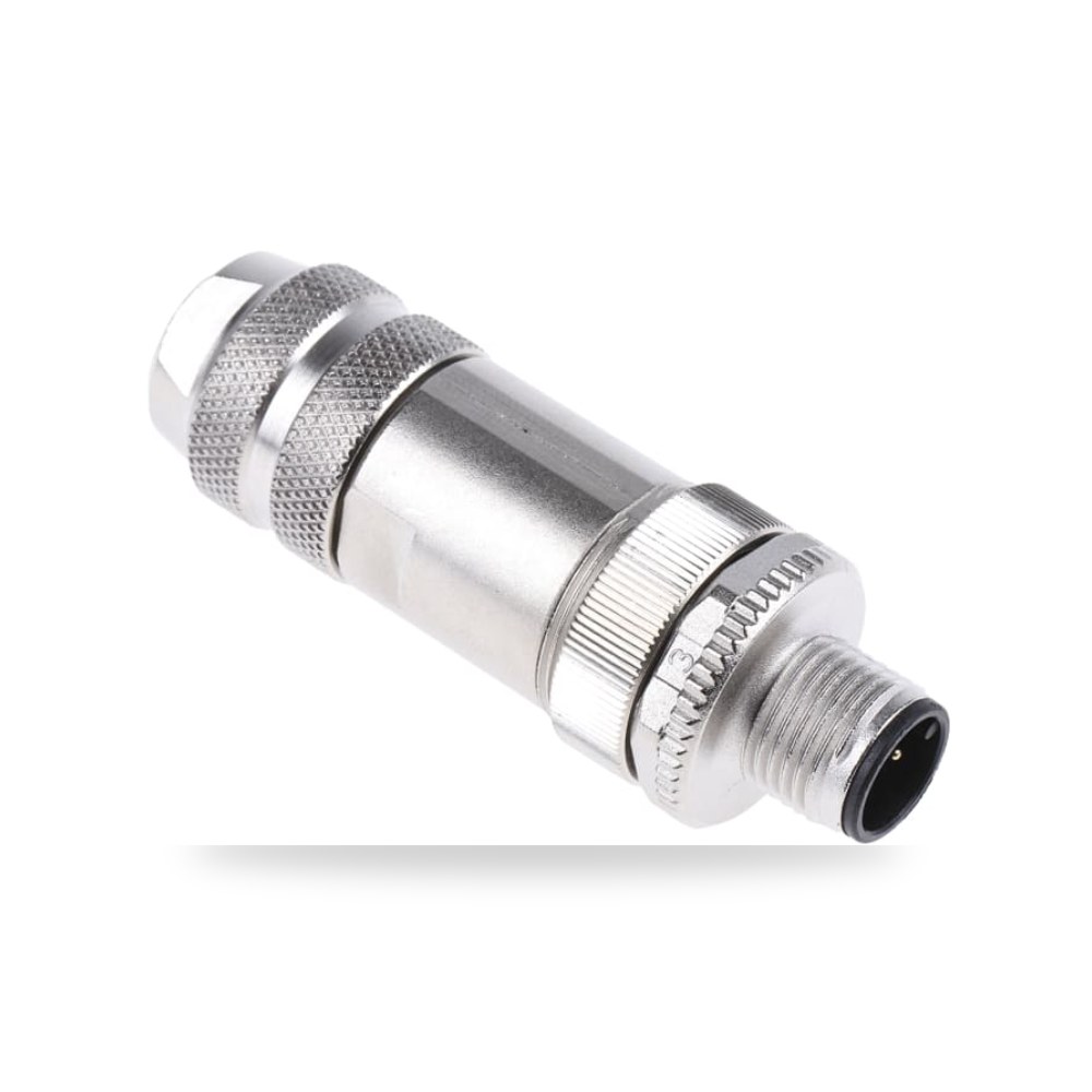 موصل دائري صناعي معتمد M12 5 أطراف كابل طراز ريمكو للتوريدات الصناعية (Reemco Industrial)
