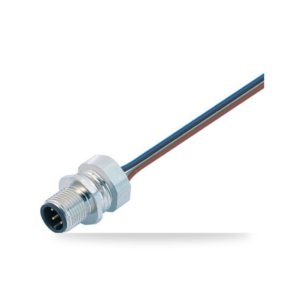 كابل توصيل حساسات ومشغلات M12 4 فئة B W صناعي ريمكو للتوريدات الصناعية (Reemco Industrial)