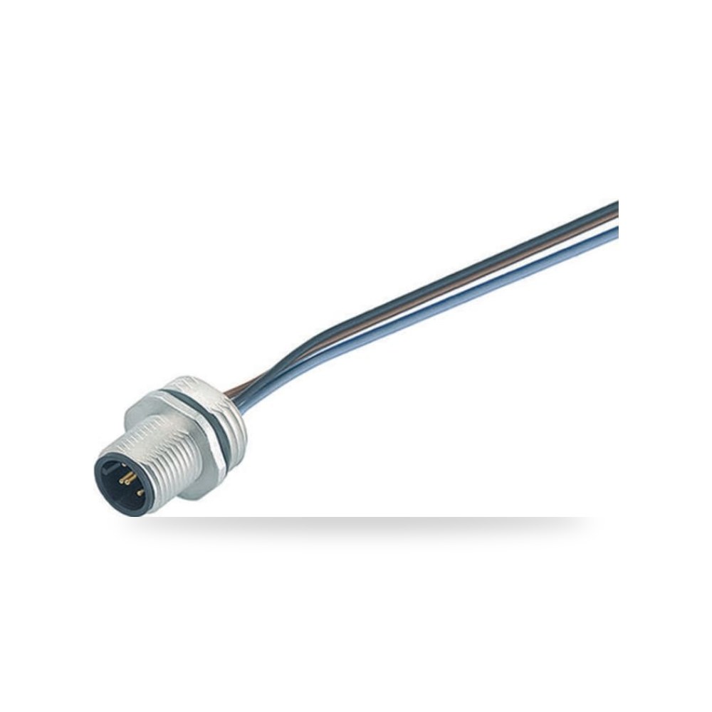 موصل دائري صناعي معتمد M12 5 أطراف أنثى طراز ريمكو للتوريدات الصناعية (Reemco Industrial)