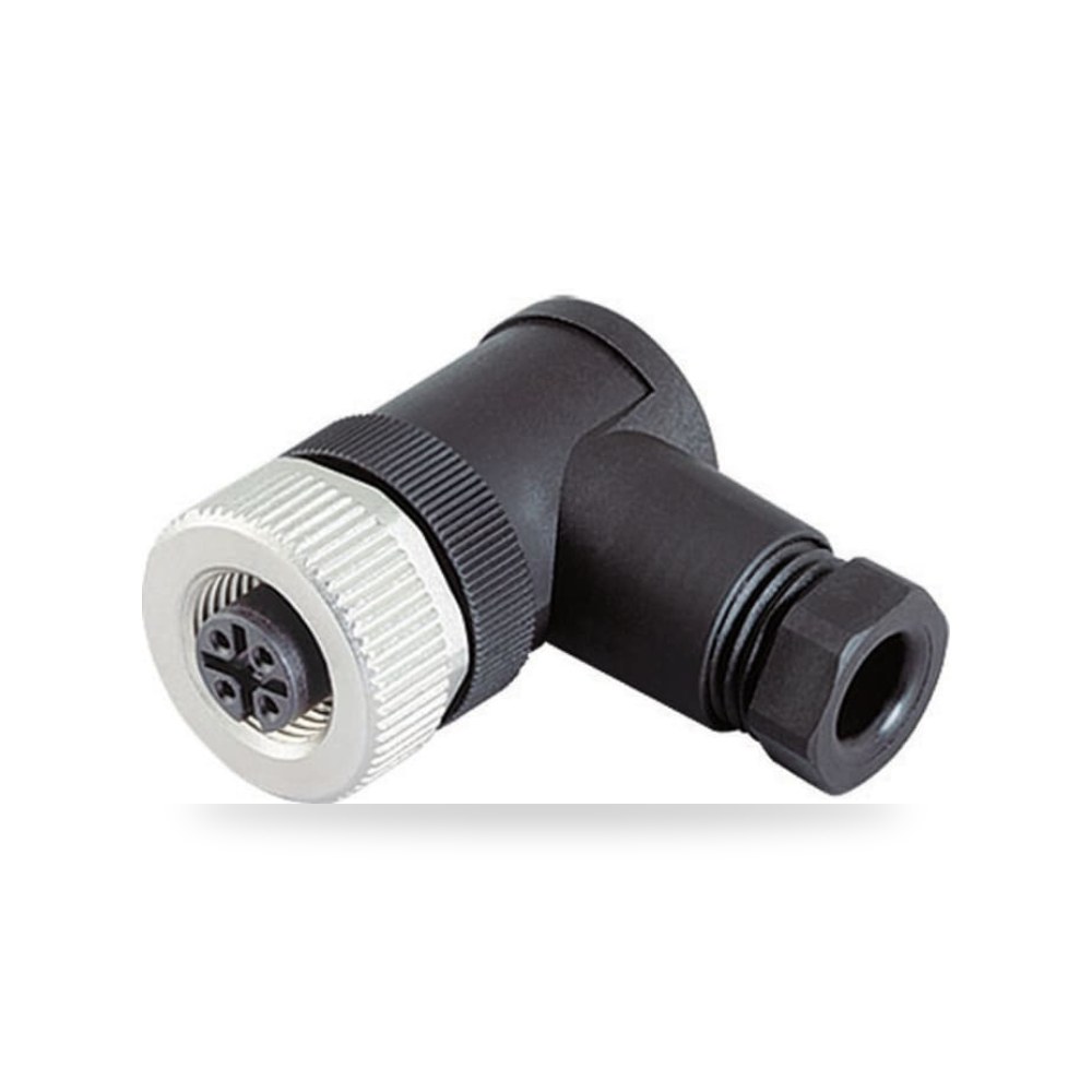 موصل دائري صناعي M12 3 أطراف كابل لوحات ريمكو للتوريدات الصناعية (Reemco Industrial)