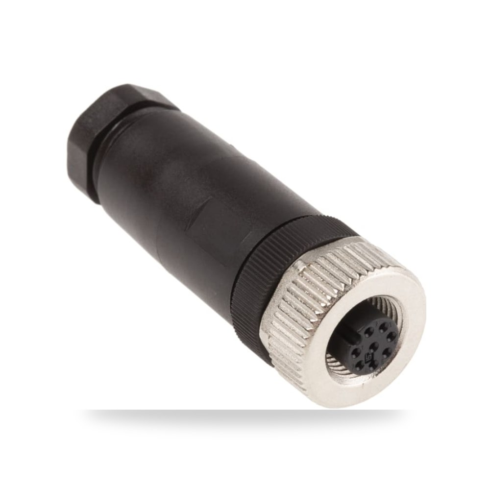 موصل دائري صناعي M12 8 عالي الدقة RS PRO ريمكو للتوريدات الصناعية (Reemco Industrial)