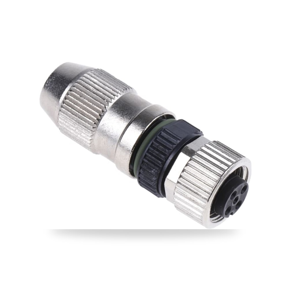 موصل دائري صناعي M12 مقاوم للظروف الشاقة RS ريمكو للتوريدات الصناعية (Reemco Industrial)