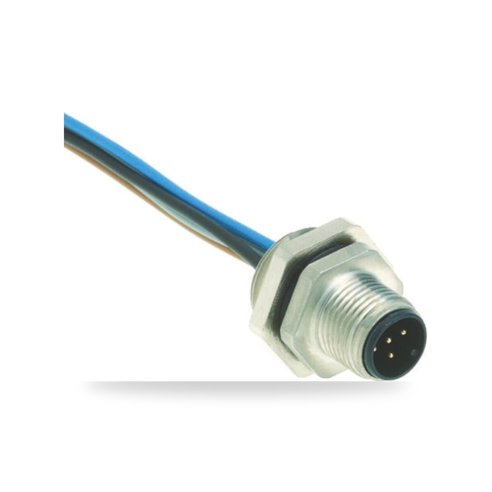 كابل توصيل حساسات ومشغلات M12 5 عزل متقدم ريمكو للتوريدات الصناعية (Reemco Industrial)
