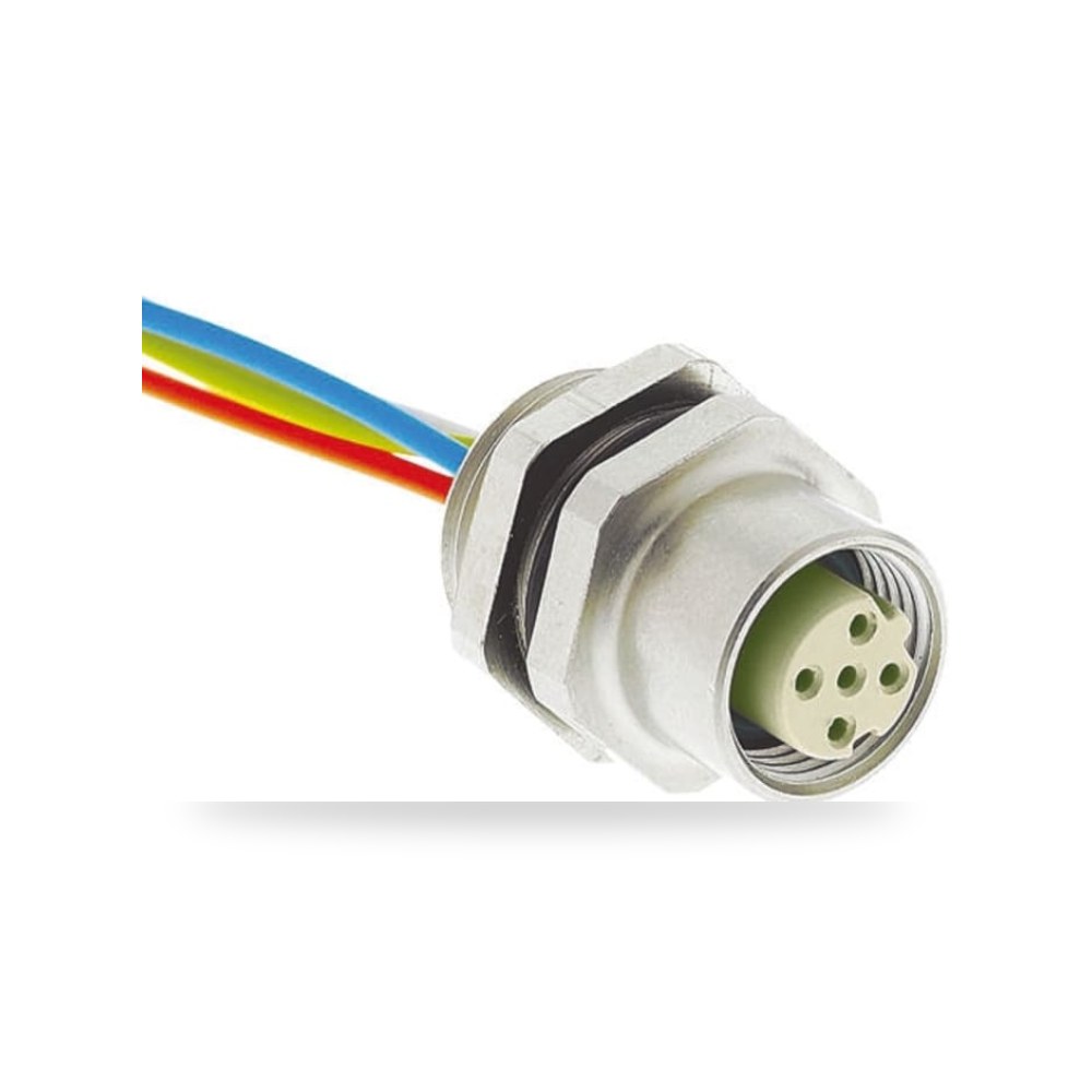 كابل توصيل حساسات ومشغلات M12 4 فئة C C صناعي ريمكو للتوريدات الصناعية (Reemco Industrial)