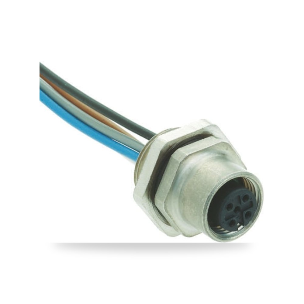 كابل توصيل حساسات ومشغلات M12 5 قدرة تشغيلية ريمكو للتوريدات الصناعية (Reemco Industrial)