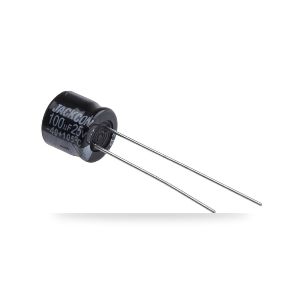 مكثف ألومنيوم إلكتروليتي 100 طراز Y RS PRO ريمكو للتوريدات الصناعية (Reemco Industrial)