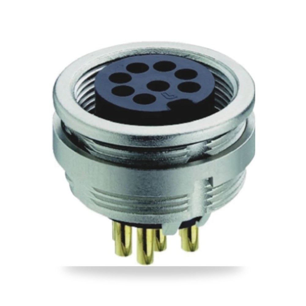 موصل دائري صناعي معتمد M16 6 أطراف أنثى RS ريمكو للتوريدات الصناعية (Reemco Industrial)