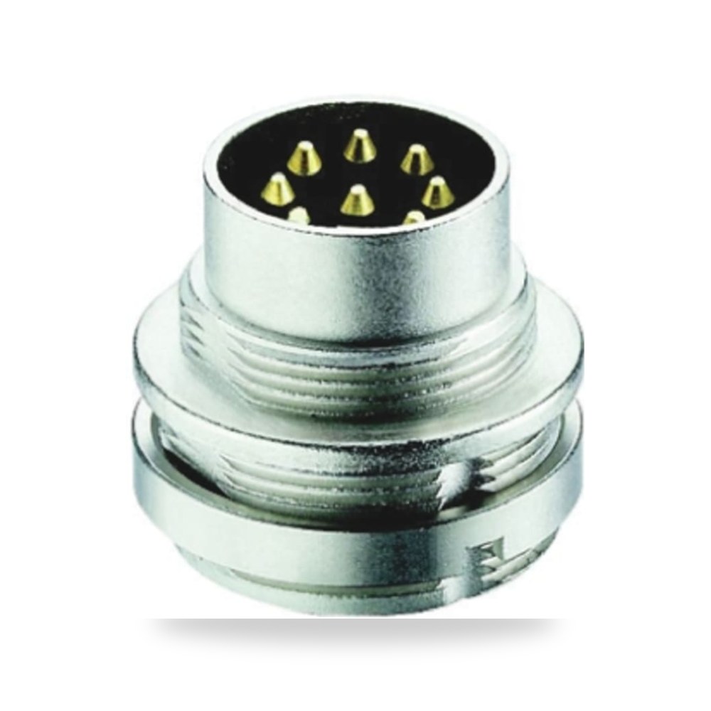 موصل دائري صناعي معتمد M16 8 أطراف ذكر صناعي ريمكو للتوريدات الصناعية (Reemco Industrial)