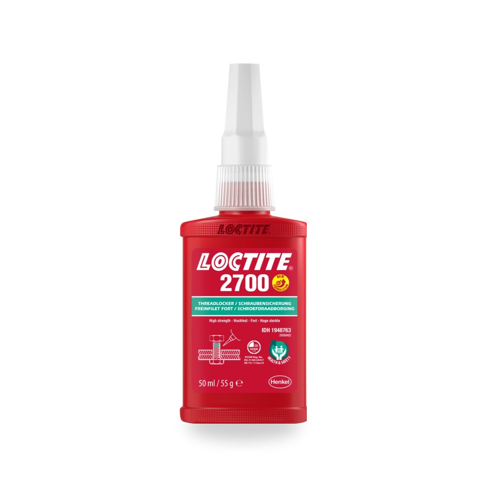 غراء ومثبت قلاووظ س لولبية Loctite 2700 50 ml ريمكو للتوريدات الصناعية (Reemco Industrial)