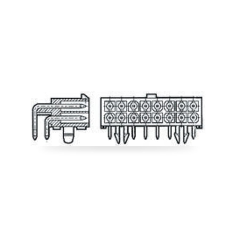 موصل وبن هيدر بوردات PCB 10 خط خطوة 4.14 مم ريمكو للتوريدات الصناعية (Reemco Industrial)