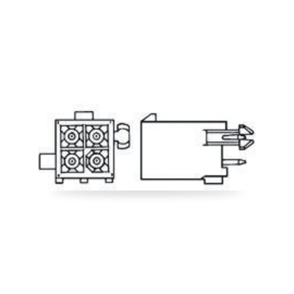موصل وبن هيدر بوردات PCB 2 خط خطوة 4.14 عالي ريمكو للتوريدات الصناعية (Reemco Industrial)