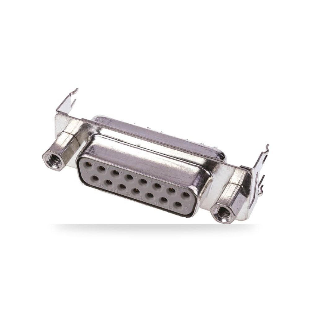 موصل D Sub لوحات تحكم 15 خط أنثى طراز R RS ريمكو للتوريدات الصناعية (Reemco Industrial)