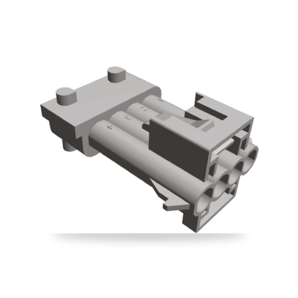 فيش وموصل كهرباء سيارات 4 خط صناعي طراز M RS ريمكو للتوريدات الصناعية (Reemco Industrial)