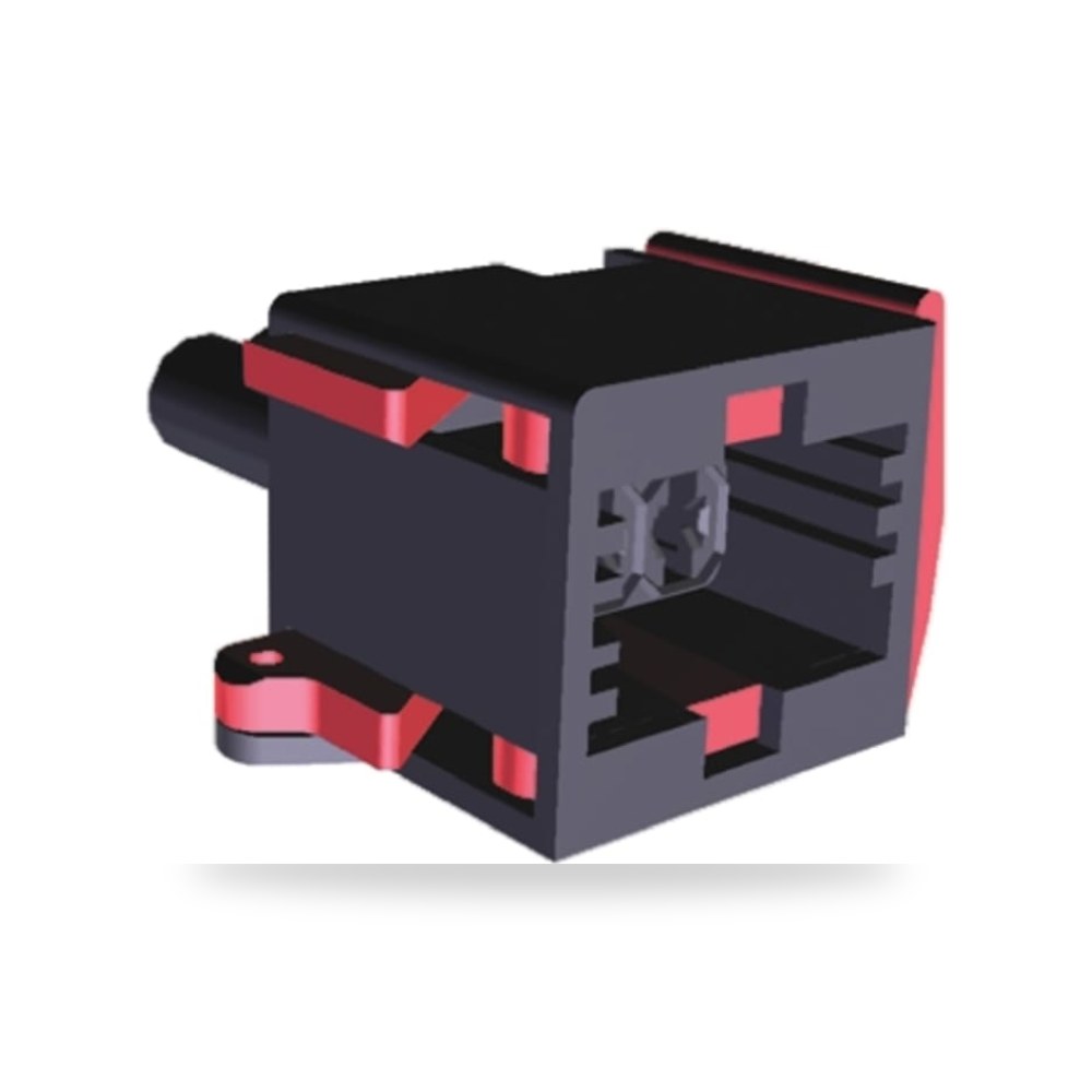 فيش وموصل كهرباء سيارات 2 خط طراز D صناعي RS ريمكو للتوريدات الصناعية (Reemco Industrial)