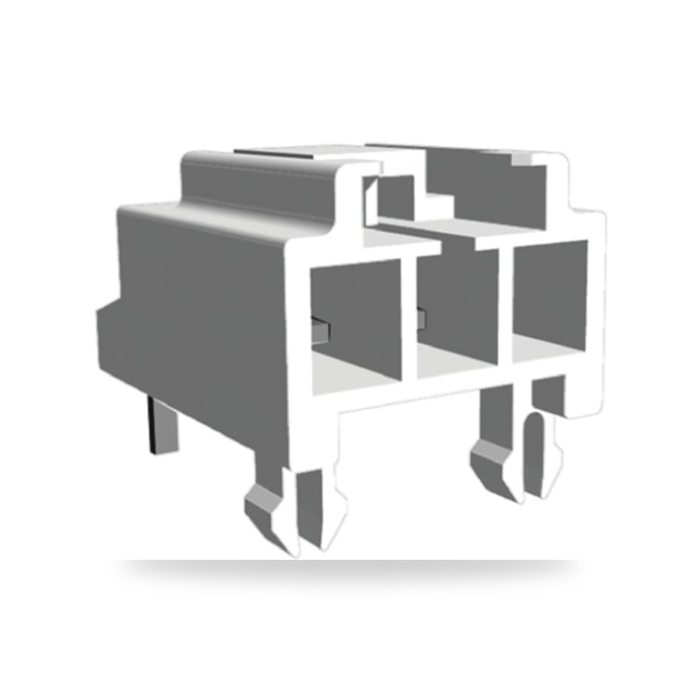 موصل وبن هيدر بوردات PCB 2 خط خطوة 3.96 مم ريمكو للتوريدات الصناعية (Reemco Industrial)