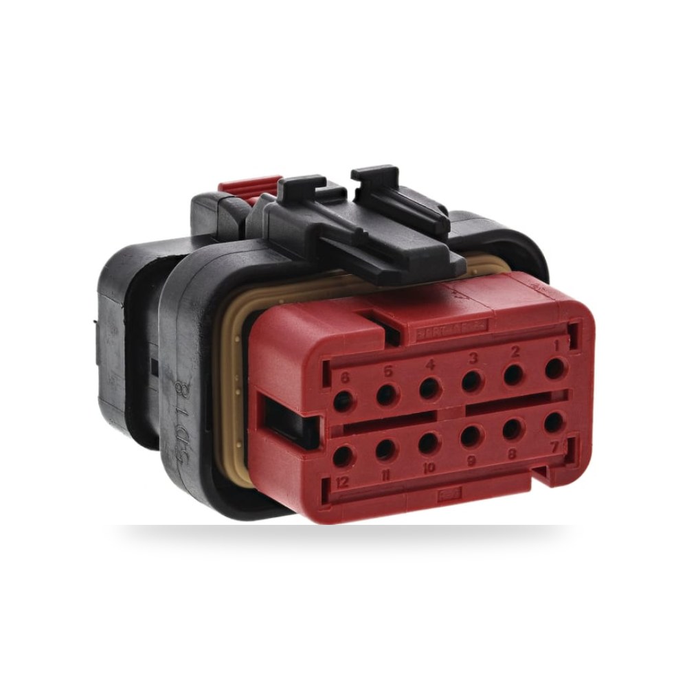 فيش وموصل كهرباء سيارات 12 خط طراز K RS PRO ريمكو للتوريدات الصناعية (Reemco Industrial)