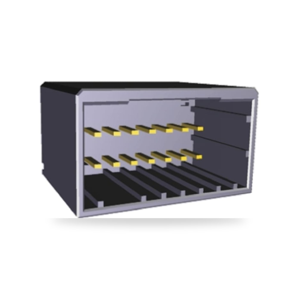 موصل وبن هيدر بوردات PCB 6 خط خطوة 2.5 طراز D ريمكو للتوريدات الصناعية (Reemco Industrial)