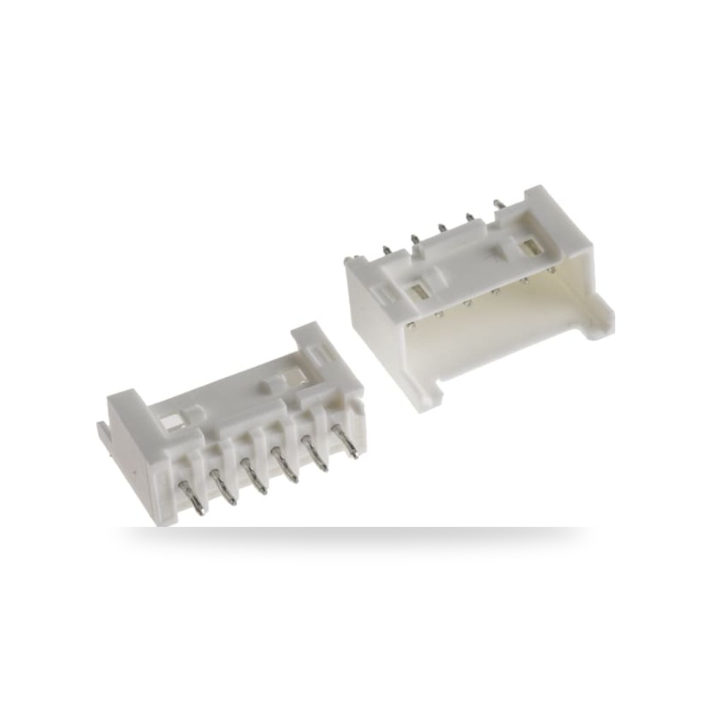 موصل وبن هيدر بوردات PCB 6 خط خطوة 2.5 مم ريمكو للتوريدات الصناعية (Reemco Industrial)